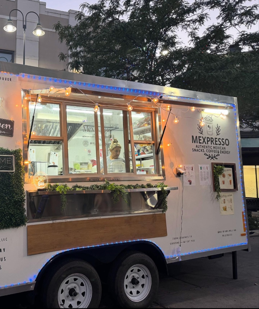 MexPresso food truck serving customers